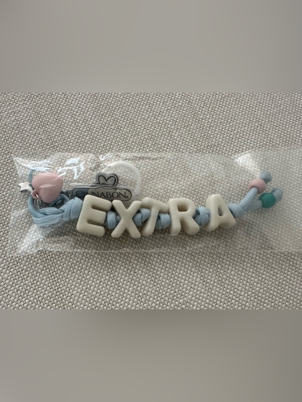 Mane x Cinnabon "EXTRA" Bag Charm Keychain | Event Exclusive | NWT Sealed